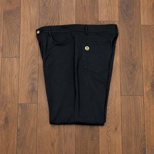 {Michael Michael Kors} slim-leg stretch ponte pants, L